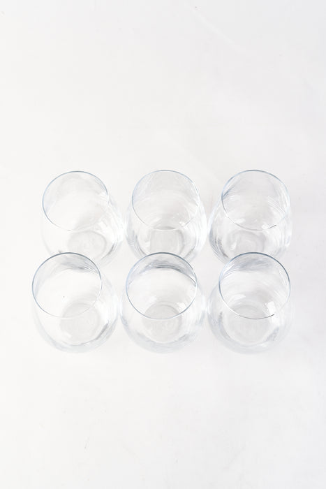 Set 6 Vasos Vidrio Antiderrame