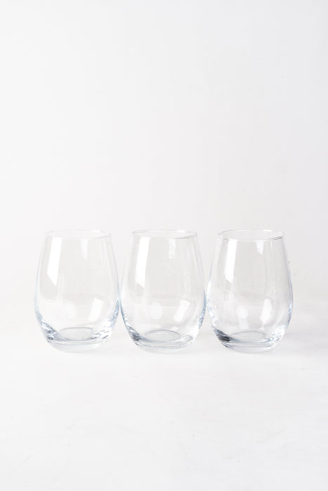 Set 6 Vasos Vidrio Antiderrame