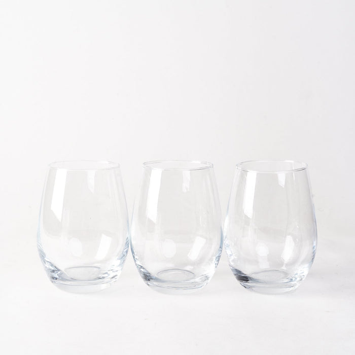 Set 6 Vasos Vidrio Antiderrame