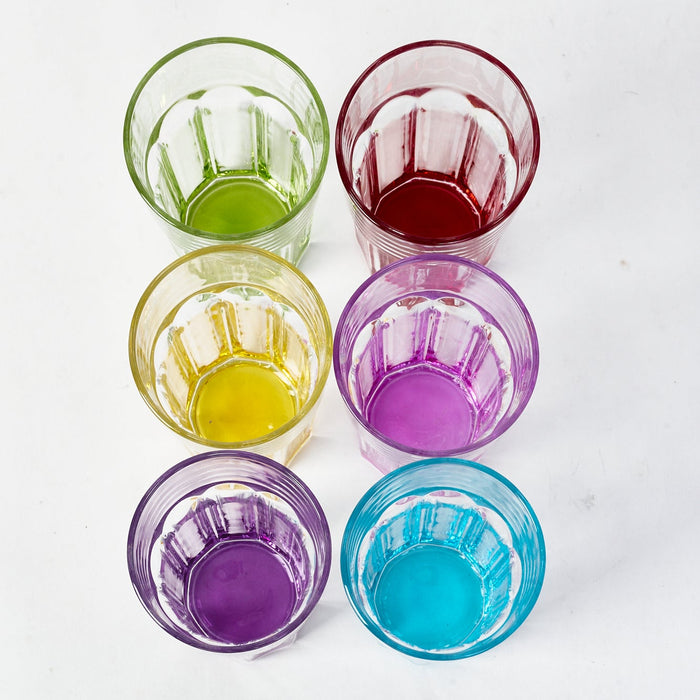 Set 6 Vasos de Colores Brando