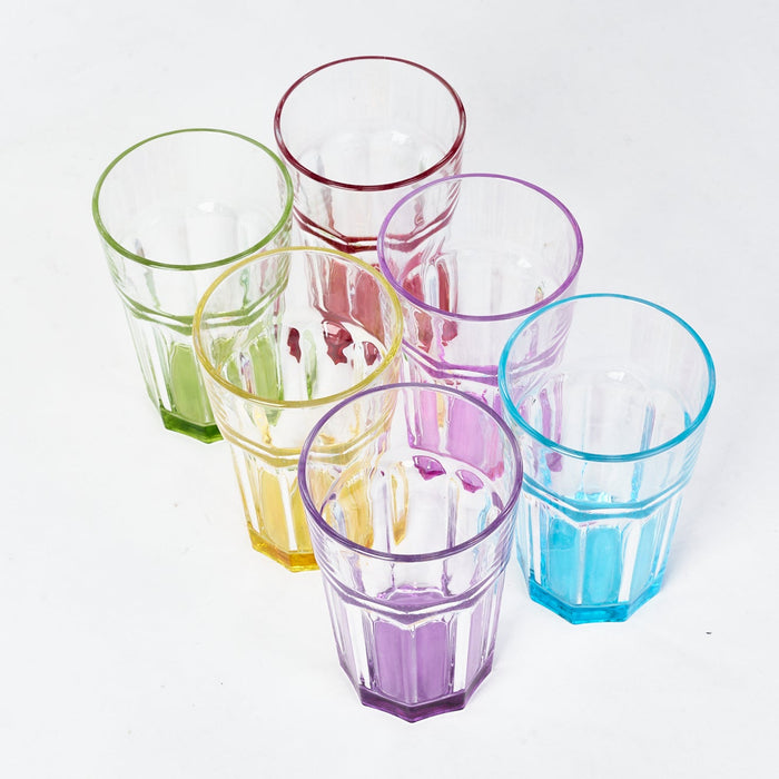 Set 6 Vasos de Colores Brando
