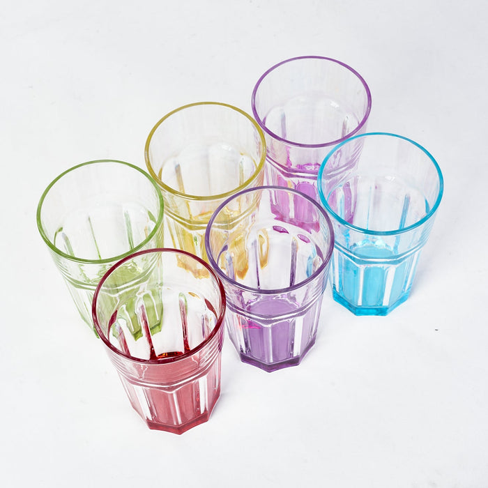 Set 6 Vasos de Colores Brando