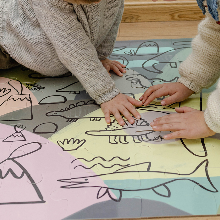 Puzzle Infantil Luminoso Dinosaurios- 36 Piezas Brando