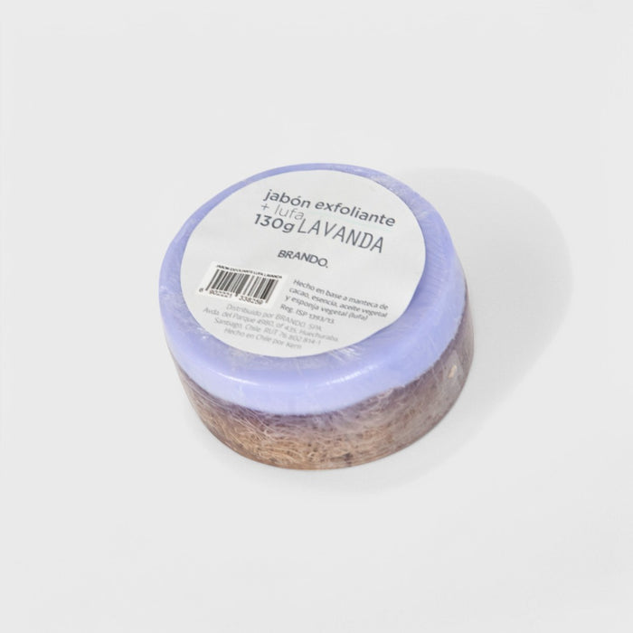 Jabón Exfoliante + Lufa Lavanda Brando