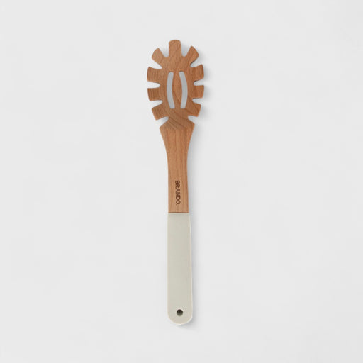 Imagen de Cuchara Pasta Madera - Mango Silicona Brando