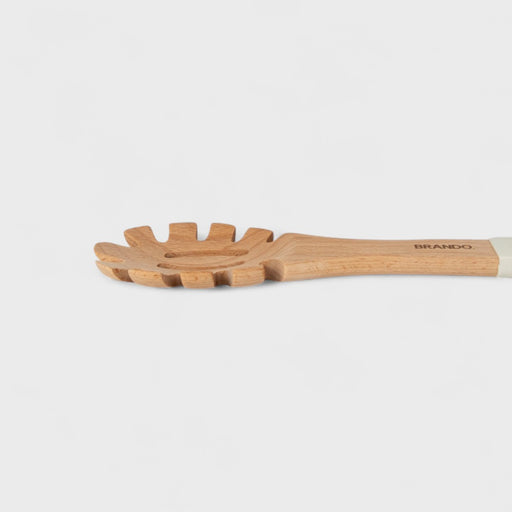 Imagen de Cuchara Pasta Madera - Mango Silicona Brando