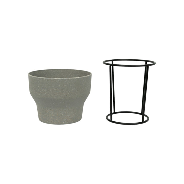 Maceta soporte Metal Sand - M