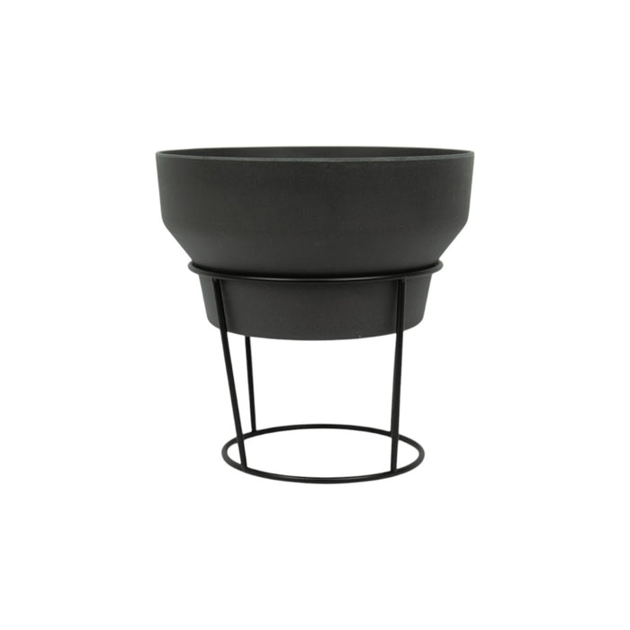 Maceta soporte Metal Noire - L