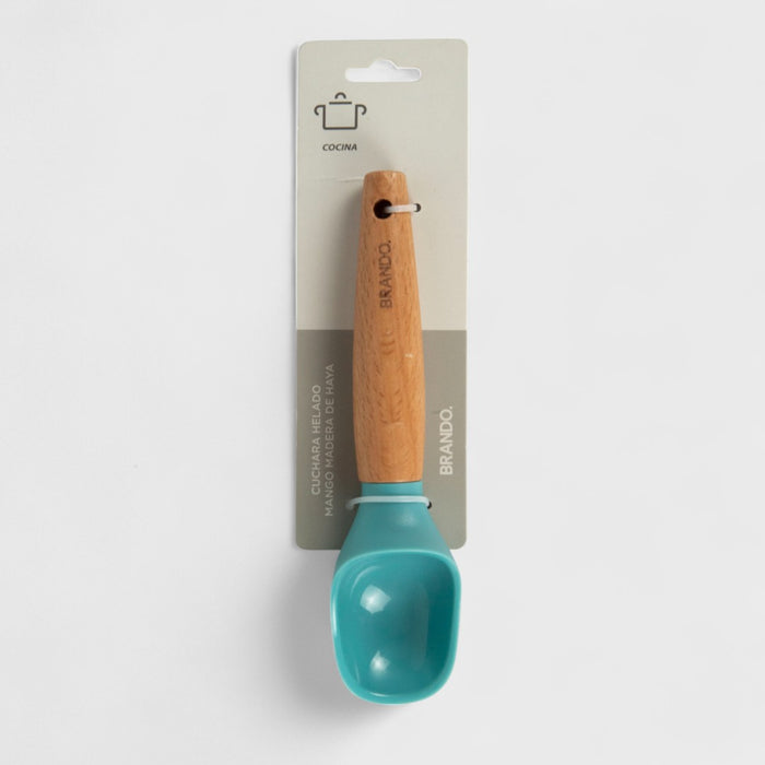Imagen de Cuchara Helado - Mango Madera Brando