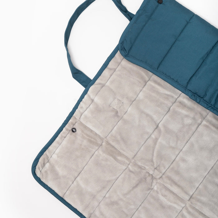 Manta Plegable Mascotas Navy Brando