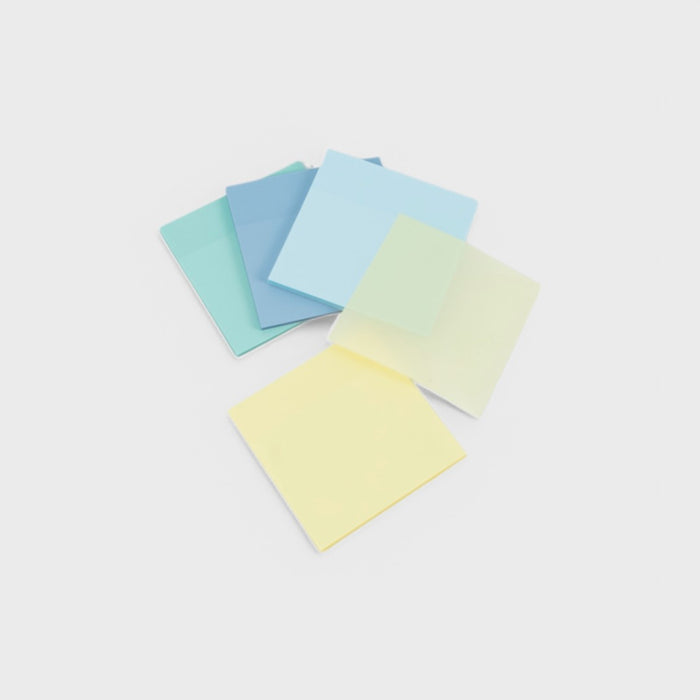 Imagen de Notas Adhesivas Transparentes Colores Brando