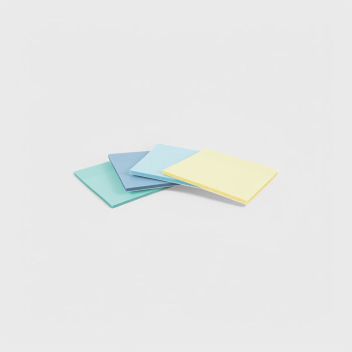 Imagen de Notas Adhesivas Transparentes Colores Brando