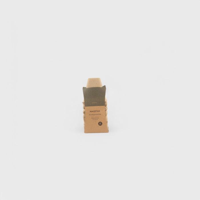 Imagen de Set 24 Macetas Biodegradables Brando