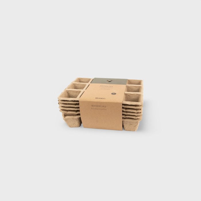 Set 6 Bandejas Biodegradables Brando