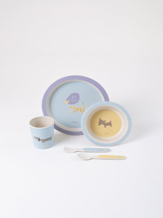 Set de Comida Infantil Bamboo