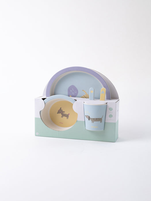 Set de Comida Infantil Bamboo