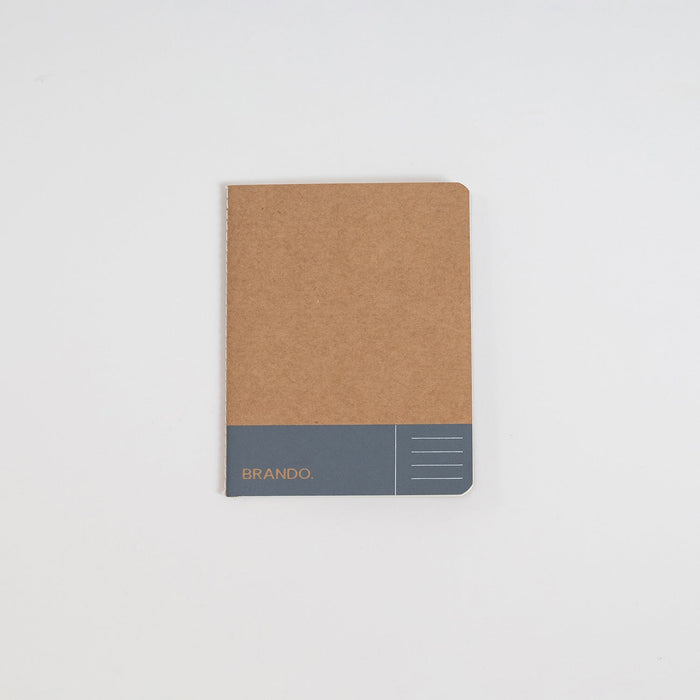 Set Libretas Kraft Color - 3 Unidades Brando