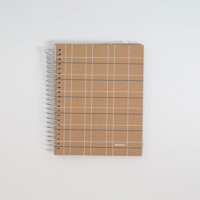 Imagen de Cuaderno Kraft Con Estuche Brando