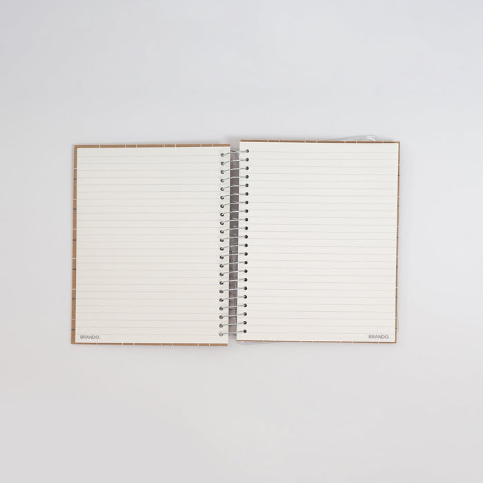 Imagen de Cuaderno Kraft Con Estuche Brando