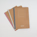 Set Libretas Kraft - 3 Unidades Brando