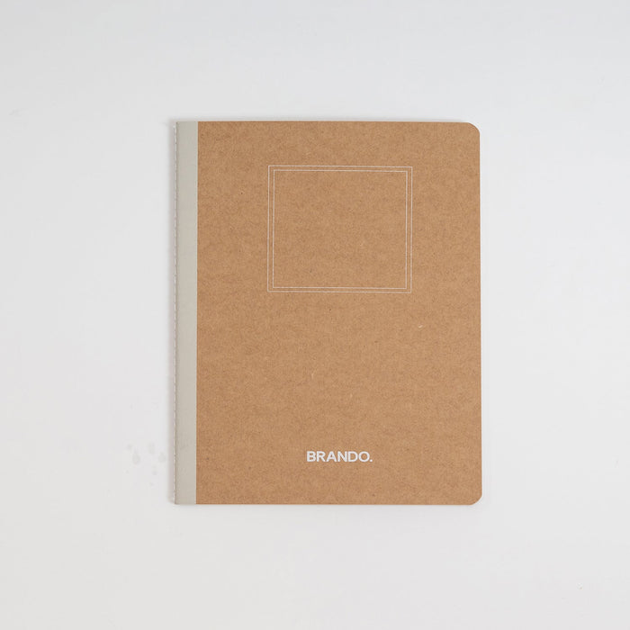Set Libretas Kraft - 3 Unidades Brando