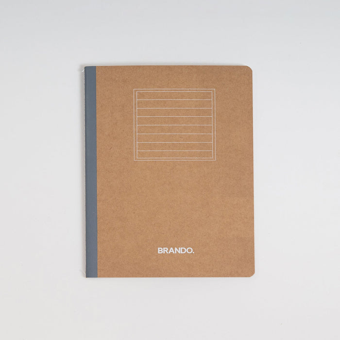 Set Libretas Kraft - 3 Unidades Brando
