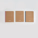Set Libretas Kraft - 3 Unidades Brando